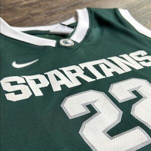 Nike Elite Authentic Youth Michigan State Basketball Jersey